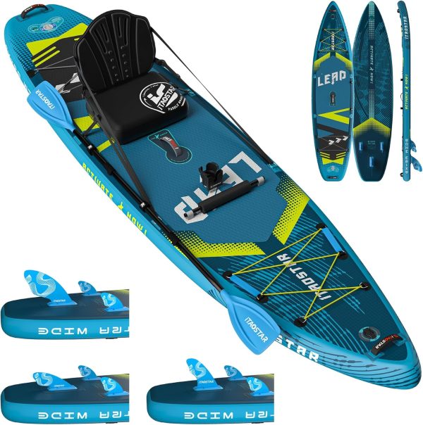 Amandisia Inflatable Paddle Board - 11' or 12' SUP